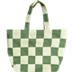 Tote XL Kariert Grün