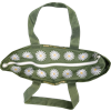 Tote XL Marguerites Vert