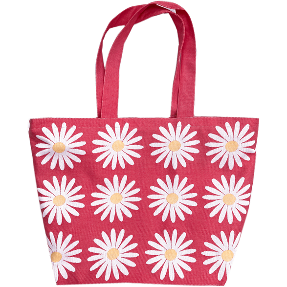 Tote XL Wiesen-Margerite Dunkelrosa