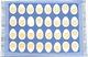 Set de Table Oeuf Bleu Clair