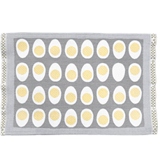 Set de Table Oeuf Gris