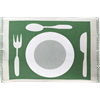 Table mat Plate Green