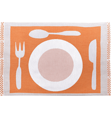 Set de Table Assiette Orange