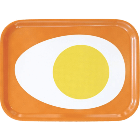 Bricka Liten Ägg Orange