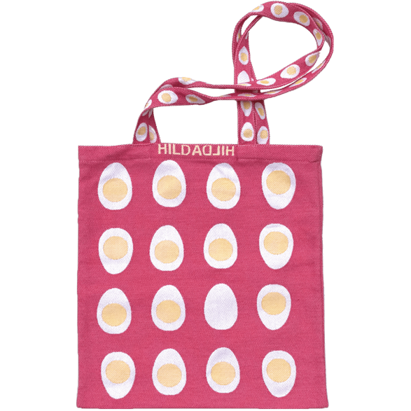 Tote S Egg Dark-pink