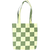 Tote M Checkered Green Yellow