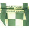 Tote M Checkered Green Yellow