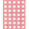 Tyg 145cm Prästkrage Små Rosa