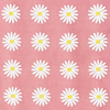 Tyg 145cm Prästkrage Små Rosa