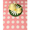 Fabric 75cm Daisy Pink