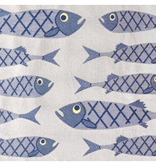 Fabric 75cm Fish Tall
