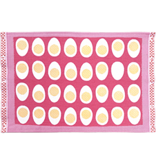 Set de Table Oeuf Rose Foncé