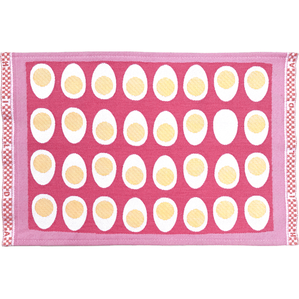 Set de Table Oeuf Rose Foncé