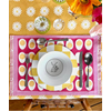 Set de Table Oeuf Rose Foncé
