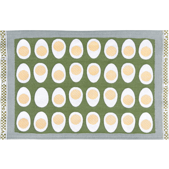 Set de Table Oeuf Vert