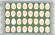 Table mat Eggs Green