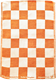 Torchon Carreaux Orange