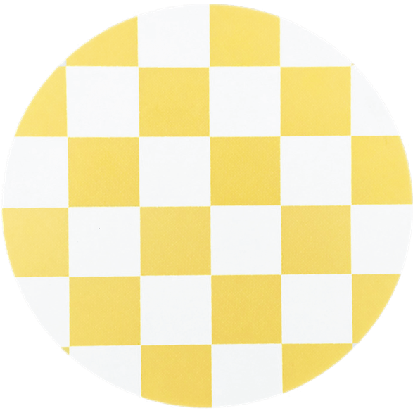 Dessous de Plat Carreaux Jaunes