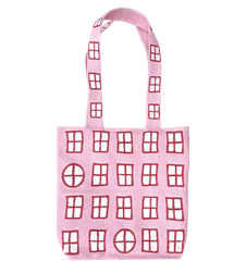 Tote M Windows Pink