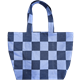 Tote XL Carreaux Bleu