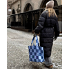 Tote XL Carreaux Bleu