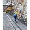 Tote XL Carreaux Bleu