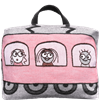 Train Passangers Pink Brown