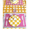Set de Table Assiette Rose