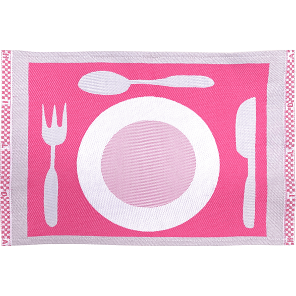 Tablett Tallrik Rosa
