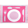 Set de Table Assiette Rose