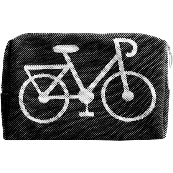 Necessär 18cm Cykel Svart