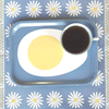 Runner 35x150cm Daisy Light Blue