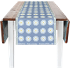 Tischläufer 35x150cm Wiesen-Margerite Hellblau