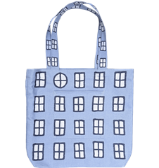 Tote L Fenster Blau