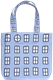 Tote L Fenster Blau