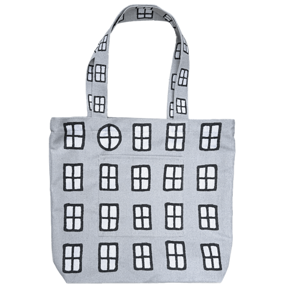 Tote L Fenster Grau