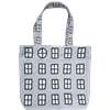 Tote L Fenêtre Gris