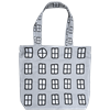 Tote L Windows Gray