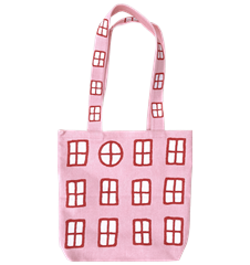 Tote M Windows Pink