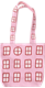 Tote M Fenêtre Rose