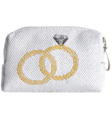 Pochette 8cm Bague Grise
