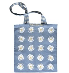 Tote S Daisy Light-blue
