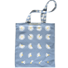 Tote S Marguerites Bleu Clair