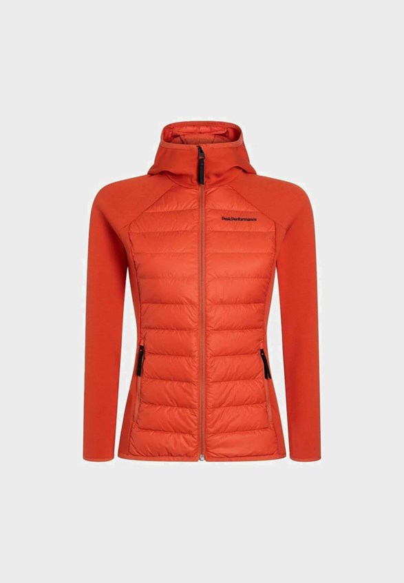 W Down Hybrid Hood Jacket