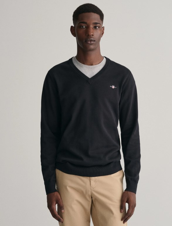 CLASSIC COTTON V-NECK