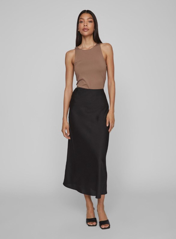 VIELLETTE HW LONG SKIRT - NOOS