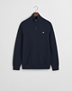 COTTON TEXTURED HALF ZIP
