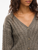 VIRELLI V-NECK L/S CABLE KNIT CARDI/BFS