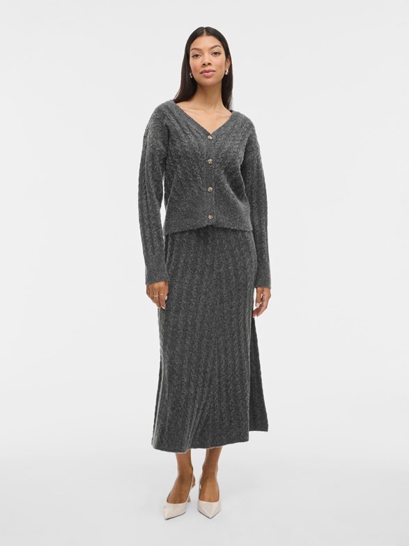 VIRELLI ANKLE CABLE KNIT SKIRT/BFS