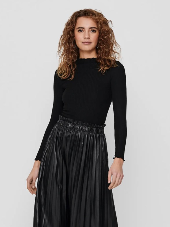 ONLEMMA L/S HIGH NECK TOP NOOS JRS
